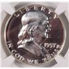 Image 2 : 1957 FRANKLIN HALF DOLLAR, NGC PROOF-66
