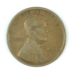 1909-S LINCOLN ONE CENT VG  KEY COIN
