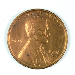 1931-S LINCOLN CENT MS 63 RED KEY COIN!