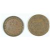 Image 2 : LOT OF (2) CIVIL WAR TOKENS