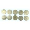 Image 1 : LOT OF (10) SHIELD NICKELS VARIOUS DATES
