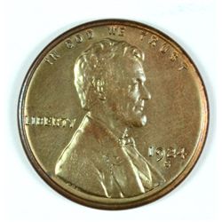 1924 S LINCOLN CENT AU 55 NICE