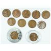 Image 1 : LOT OF (11) EARLY LINCOLN CENTS BETTER DATES INCLUDED