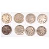Image 1 : LOT OF (8) BUFFALO NICKELS BETTER DATES