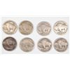 Image 2 : LOT OF (8) BUFFALO NICKELS BETTER DATES