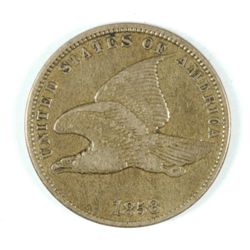 1858 FLYING EAGLE CENT AU NICE