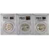 Image 4 : SET OF (P, D, S) OREGON TRAIL COMMEN HALF DOLLARS PCGS MS-64