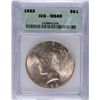 Image 1 : 1922 PEACE DOLLAR ICG MS-65