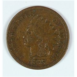 1875 INDIAN HEAD CENT F/VF