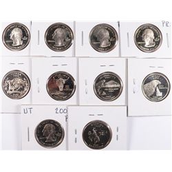 (10) (S) PF WASHINGTON QUARTERS (06CO, 06 ND, 06 NE, 06 NV, 06 SD, 07 MT, 07 WA,