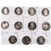 Image 1 : (11) (S) PROOF WASHINGTON QUARTERS (08 NM, 08 AK, 08 HI, 08 OK, 08 AZ, 09 PR, 09