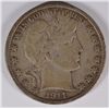 Image 1 : 1911-S BARBER HALF DOLLAR, VF