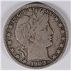 Image 1 : 1909 BARBER HALF DOLLAR, VF