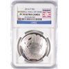 Image 1 : 2014 BASEBALL HALL OF FAME SILVER DOLLAR, NGC PROOF-70 ULTRA CAMEO  BEAUTIFUL!