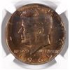 Image 2 : 1969-D KENNEDY HALF DOLLAR, NGC MS-66  MONSTER RAINBOW COLORS   RARE!!