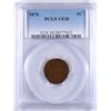 Image 1 : 1876 INDIAN CENT PCGS VF-30 LOOKS FULL XF
