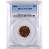 Image 1 : 1954 LINCOLN CENT, PCGS MS-66 RED!  RARE!!