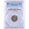 Image 1 : 1912 BARBER DIME, PCGS AU-55  NICE COLOR!