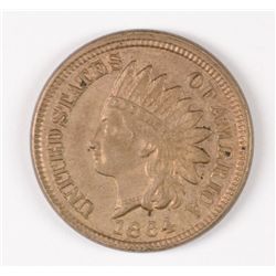 1864 CN INDIAN HEAD CENT AU-50