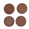 Image 2 : (4) 1878 INDIAN HEAD CENTS GOOD