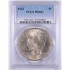 Image 1 : 1922 PEACE SILVER DOLLAR, PCGS MS-64+