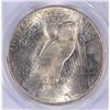 Image 3 : 1923 PEACE SILVER DOLLAR, PCGS MS-64+