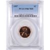 Image 1 : 1957 LINCOLN CENT, PCGS PROOF-67 RED