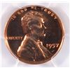 Image 2 : 1957 LINCOLN CENT, PCGS PROOF-67 RED