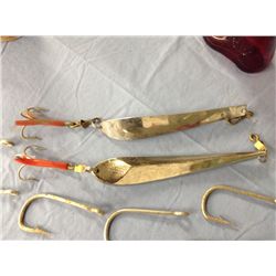 2 Cod Jiggers, Hooks and Small Scale