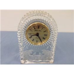 Retro Crystal Table Clock (7.5" high, 5" wide)
