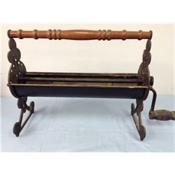 Vintage Metal Paper Roller