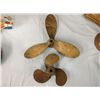 Image 1 : 1 Large and 1 Small Solid Brass Propellers