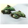 Image 1 : 2 Blue Mountain Pottery Dolphins (slight chip on nose of smaller Dolphins)