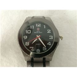 New Swiss Army Gents Watch With Metal Band