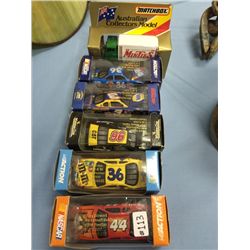 6 Assorted 1/64 Scale Die Cast Vehicles
