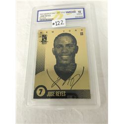 Jose Rayes 23kt Gold Collector Card