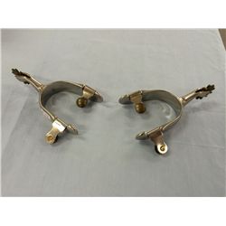 Pair of Stainless Steel Spurs
