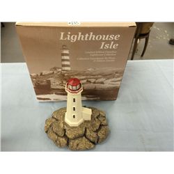 12 Peggy's Cove Lighthouse Figurines