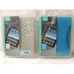 LOT 2 NEW PROTECTIVE FLEX IPAD CASE BLUE & CLEAR S