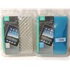 Image 1 : LOT 2 NEW PROTECTIVE FLEX IPAD CASE BLUE & CLEAR S