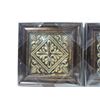 Image 3 : 6 DECORATIVE SQUARE TIN WALL HANGING