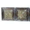 Image 2 : 6 DECORATIVE SQUARE TIN WALL HANGING