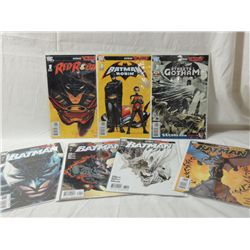 LOT 7 BATMAN REBORN COMICS