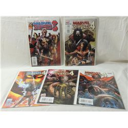 5 MARVEL ZOMBIES COMICS. 1-4 MARVEL ZOMBIES4