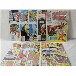LOT 9 PLANET TERRY COMICS