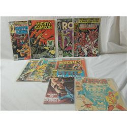 LOT 10 VINTAGE COMICS MIXED