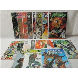 LOT 17 GREEN ARROW AND CONNOR HAWKE COMICS