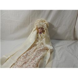 PORCELAIN CHRISTENING DOLL