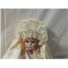 Image 2 : PORCELAIN CHRISTENING DOLL