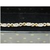 Image 2 : NEW GOLDTONE AND CZ TENNIS BRACELET